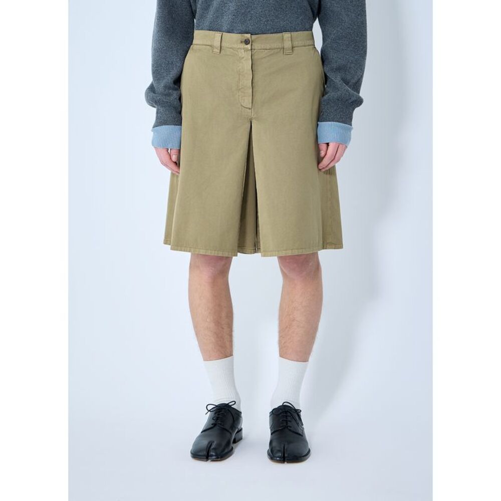 Miu Miu Men Garment-Dyed Skirt